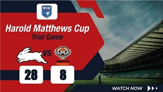 Rabbitohs vs Tigers  Harold Matthews Cup 2024 Pre Season [upl. by Dyane154]