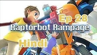 Tobot season 1 Episode 28  Raptorbot Rampage season 1 last episode in Hindi [upl. by Jeni]