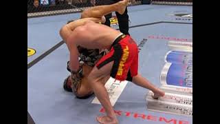 UFC 55 Renato Sobral vs Chael Sonnen Submission triangle choke [upl. by Gnehc]