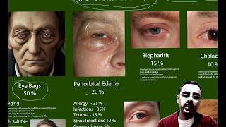 Bags under eyes  Puffy Eyes Periorbital Edema Swelling of the eyes [upl. by Rapp]