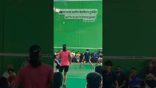 A Glimpse of state level badminton girls Doubles Match premierbadmintonleague shortvideo yonex [upl. by Nangatrad]