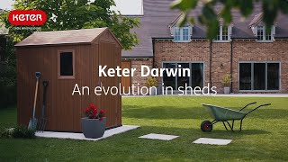 How To Build Keter Darwin 4x6 Shed  Step by Step Assembly Video [upl. by Petras]