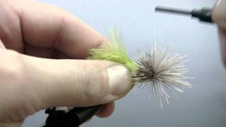 Fly Tying Olive Marabou Muddler [upl. by Hcib]