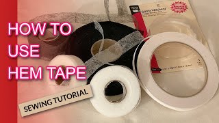 Hem Tape How To Use FAQs And Tips [upl. by Wiebmer410]