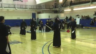 Koyama Vs Ninomiya  NYC Kendo Club 40th Anniversary Shiai [upl. by Notsecnirp]