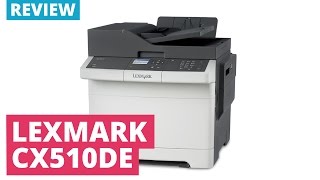 Lexmark CX510de A4 Colour Multifunction Laser Printer [upl. by Yakcm942]