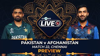 World Cup  Pakistan v Afghanistan Preview [upl. by Irihs]