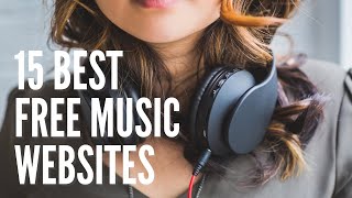 Top 15 Best Free Music Websites To Download Songs Legally In 2021 Free Music [upl. by Petigny]