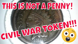 Dont Mistake This Civil War Error Token For An Indian Head Cent [upl. by Skantze]