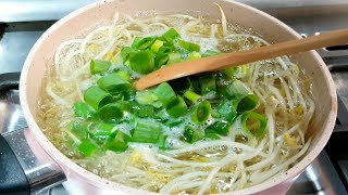 EASY BEAN SPROUT SOUP [upl. by Isman]