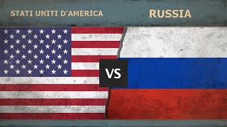 STATI UNITI D’AMERICA vs RUSSIA  Potenza militare  Confronto  2018 [upl. by Oiragelo700]