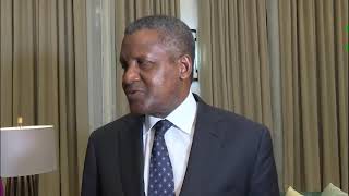 Lhomme daffaires Nigérian Aliko DANGOTE reçu en audience par Denis SASSOU NGUESSO [upl. by Formenti]