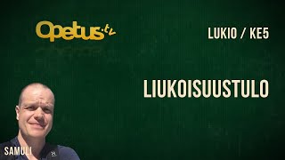 Liukoisuustulo [upl. by Wymore]