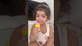 කිමද නාවේ songMyVersion meili 2yearsamp5monthsold sing entertainer [upl. by Anauqat]