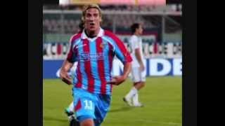 Tutti i gol di maxi lopez con la maglia del catania [upl. by Atteuqnas623]