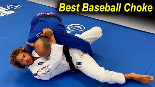 The Best Jiu Jitsu Baseball Choke In The World by Magid Hage quotThe Gorilla Handsquot [upl. by Enairb]