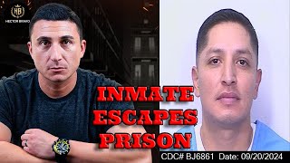 Inmate Escapes Prison CDCR [upl. by Root637]