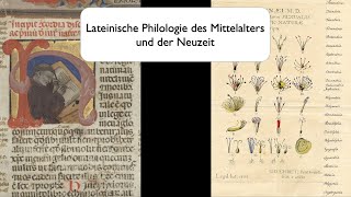 Lateinische Philologie des Mittelalters und der Neuzeit – Paläographie und Kodikologie [upl. by Marie-Jeanne]