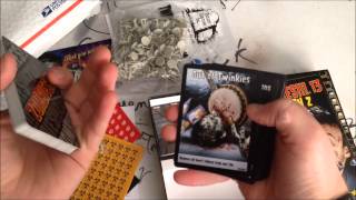 Zombies 13 Defcon Z Kickstarter Exclusive Unboxing [upl. by Xonel993]