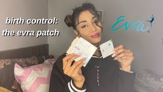 Let’s talk birth control THE EVRA CONTRACEPTIVE PATCH [upl. by Eednarb]