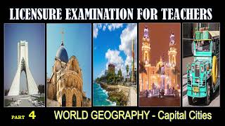 LICENSURE EXAMINATION FOR TEACHERS REVIEW SOCIAL STUDIESWORLD Geography [upl. by Noxas]