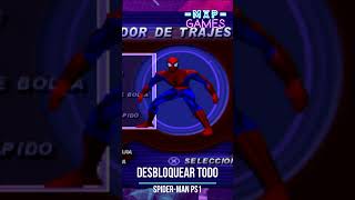 Mini Guías Desbloquear todo en SpiderMan de PS1 [upl. by Hayotal]