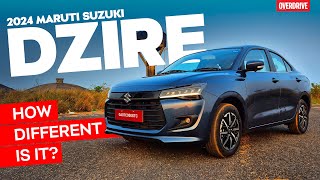 2024 Maruti Suzuki Dzire Walkaround Greater than Swift  boot  odmag [upl. by Culhert]