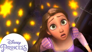 Rapunzel Has a Vision About Her Parents  Tangled  Disney Princess [upl. by Murvyn481]