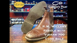 RM Williams Resole with Vibram 700 Cork Soles and Review [upl. by Attenol]