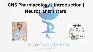 CNS Pharmacology  Introduction  Neurotransmitters  Excitatory amp Inhibitory neurotransmitters [upl. by Valentia]