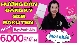 2024 Hướng Dẫn Đăng Ký Sim RAKUTEN Chi Tiết Nhận 6000 Point  Quyen in JAPAN✅ [upl. by Drwde942]