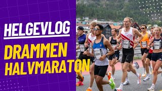 DRAMMEN HALVMARATON OG VI FORTELLER HVEM VI HAR STEMT PÅ A [upl. by Maggi]