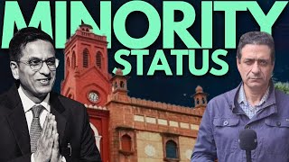 Aligarh Muslim University  Minority Status SC Overrules 1967 Verdict  DY Chandrachud  LIVE [upl. by Genevra]