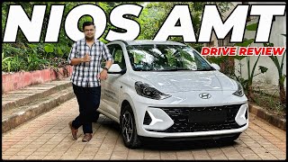 2023 Hyundai Grand i10 Nios Asta Automatic Detailed Drive Review In Hindi Hill Test Mileage Pickup [upl. by Johnette279]