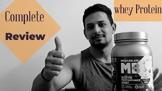 Whey Protein Complete review  Biozyme Performance Whey Protein  review health fitness gym [upl. by Retsevlis]