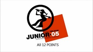 Junior Eurovision 2005 All 12 Points [upl. by Blanchette]