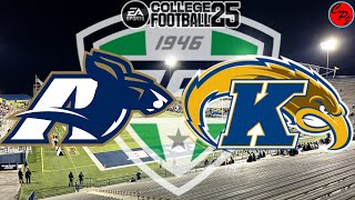 Akron vs Kent State Week 13 MAC College Football 25 SIM [upl. by Krute46]