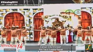 Carcar City Division  Sinulog 2014 Awarding [upl. by Nwahsat]