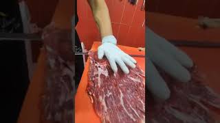 Nusret Miami restaurant also has a meat opening show shorts [upl. by Aizirk]