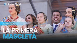 FALLAS 2024  La primera mascletá con el recuerdo de las víctimas del incendio [upl. by Florence]