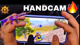 5 Finger Gyroscope  60 FPS🔥HANDCAM iPhone 15 Plus  Pubg Mobile Handcam Gameplay [upl. by Akeber]