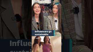 Fashion influencers the Tomlinson Twins chat sustainability  ITV News [upl. by Fronniah]