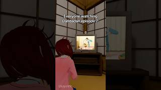 The friend who’s too tough to cry dandadan okarun momoayase anime vrchat [upl. by Ycats]