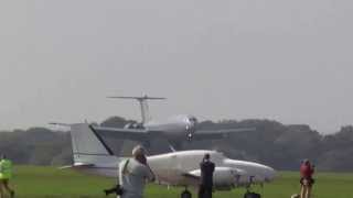 VC10 Final Landing at Dunsfold ZA150 240913 [upl. by Wrightson977]