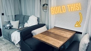 How to build an RV dinette table [upl. by Araiet]