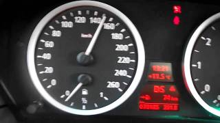 BMW E60 545i 0200kmh 18 sec 0250kmh 30 sec [upl. by Nwahsiek]