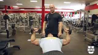 Ben Pakulski Teaches Chest Training for Hypertrophy with John  Part 2 [upl. by Nosle]