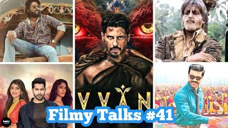 Filmy Talks 41 pushpa 2 🔥 game changer teaser review shidharth molhtra ki new movie vvan [upl. by Ellemac]