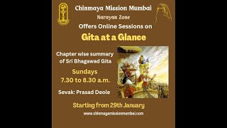 Bhagavad Gita at a Glance Session 81 dated 201024 [upl. by Eidnac]