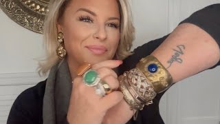 ASMR Shivery Tingly Slow Jewelry sounds asmrsleep jewelry relax [upl. by Eimoan]